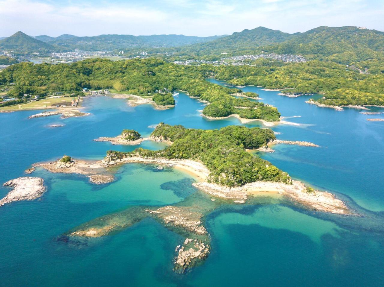 Отель Kujyukushima Seaside Terrace Сасебо Экстерьер фото